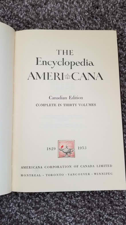 Photo of free Vintage encyclopedia set + shelf (Oxford) #3