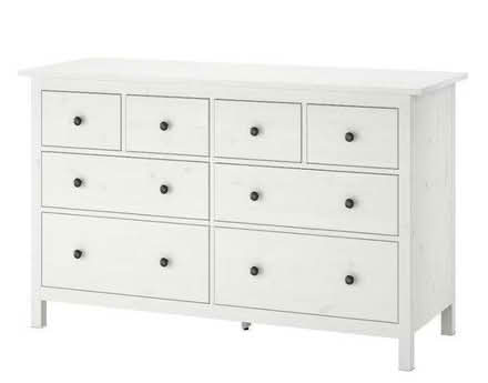 Photo of White chest of drawers (Coldingham TD14) #2