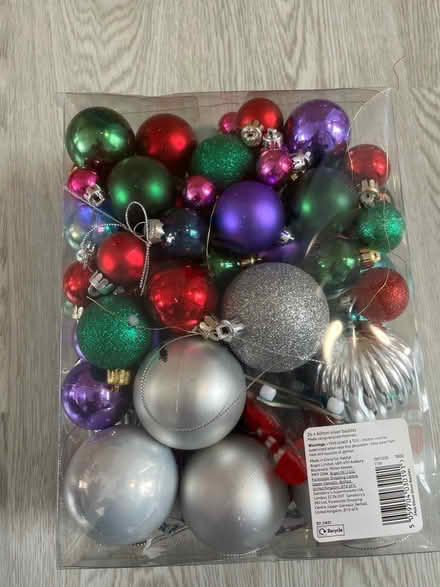 Photo of free Christmas Baubles (KT4) #2