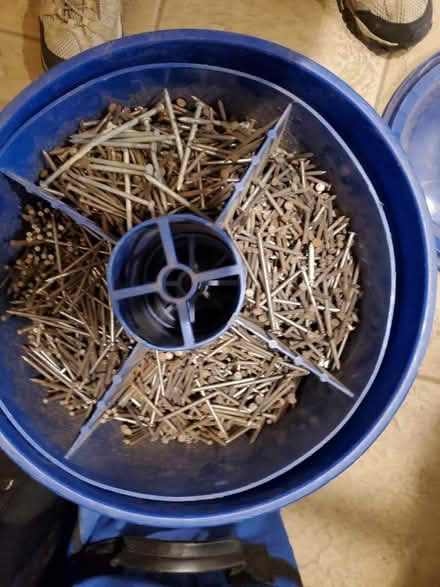Photo of free Buckets of nails and screws (Andover) #3