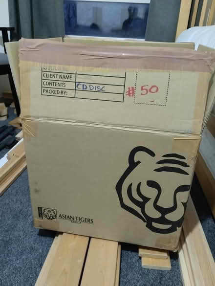 Photo of free Sturdy cardboard box (Dalry EH11) #1