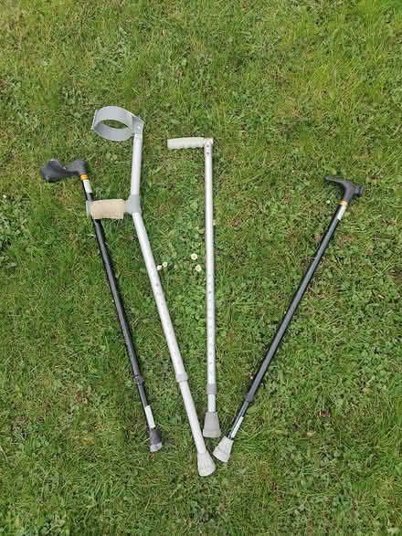 Photo of free Walking sticks and crutches (Dublin 14) #1