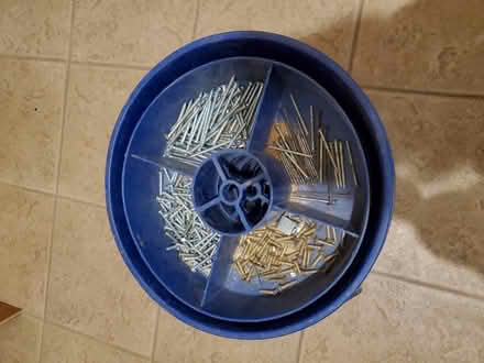 Photo of free Buckets of nails and screws (Andover) #1