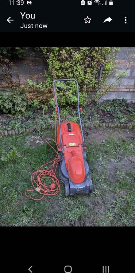 Photo of free Electric lawn mower (lucan) #1