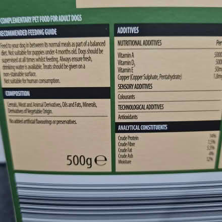 Photo of free 500g Box of dog treats (Northfield B31) #2