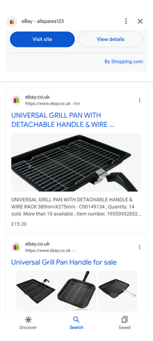 Photo of Large grill pan with rack (Chelmsford CM1) #1