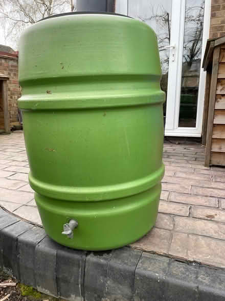 Photo of free 200 litre water butt with stand (Brickhill, Bedford) #1