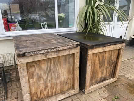 Photo of free 2 x giant crates (Sunbury TW16) #1