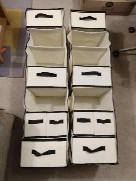 Photo of free 2 x Fabric Hanging Draws (North Dunstable) #1