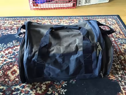 Photo of free Small hold-all blue bag (Roehampton SW15) #2