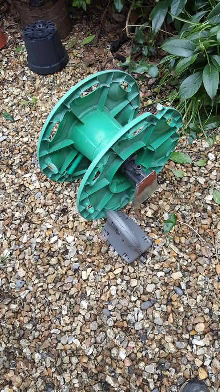 Photo of free Garden Hose Reel and Fittings (BA15 Centre Bradford on Avon) #1