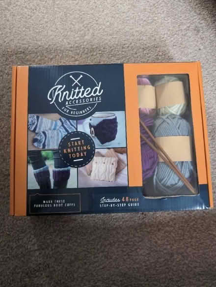 Photo of free Beginners knitting kit (Skipton BD23) #1