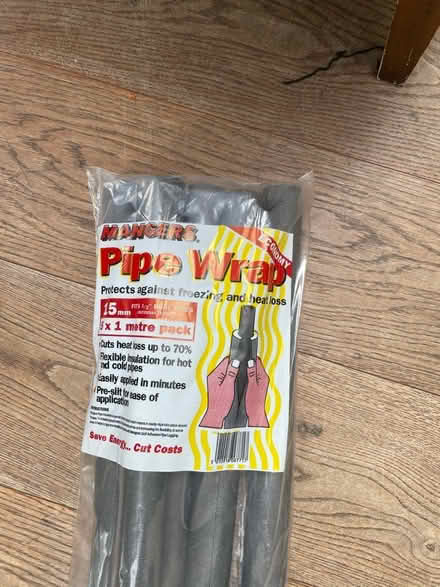 Photo of free Pipe insulation unopened pack (West dulwich) #1