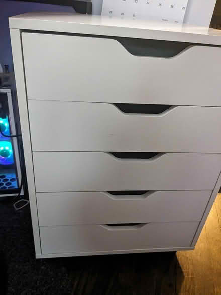 Photo of free 5 drawer desk cabinet (Babylon Village) #2