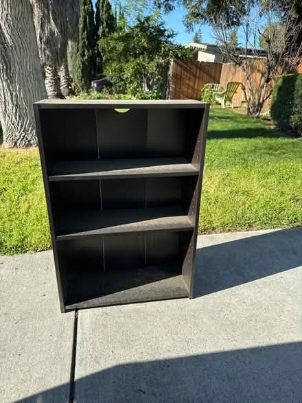 Photo of free Brown bookshelf (East Cupertino) #1