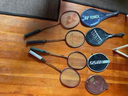 Photo of free Badminton rackets (New Malden KT3) #1
