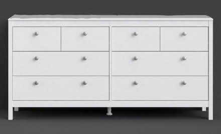 Photo of White chest of drawers (Coldingham TD14) #1