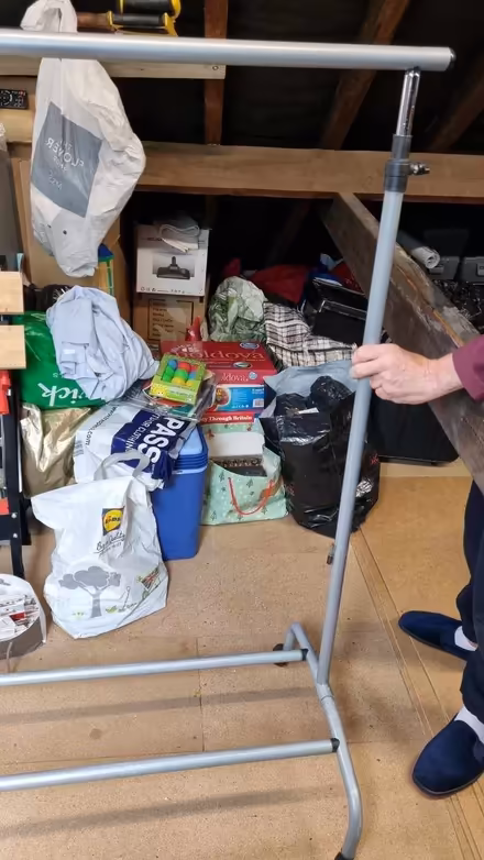 Photo of free Adjustable clothes rail (South Tonbridge TN9) #2
