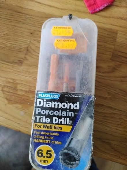 Photo of free Tile drill (Earlham NR4) #1