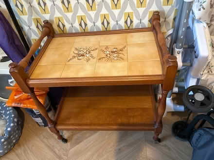 Photo of free Wooden trolley (Scarborough YO12 6) #2