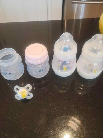 Photo of free Avent, mam baby bottles/pacifier (Lagrange) #1