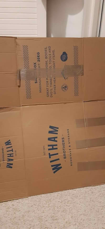 Photo of free Cardboard Packing box (Upper Holloway N19) #1