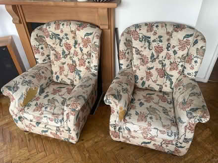 Photo of free Set of sofa and 2x armchairs (N6) #2