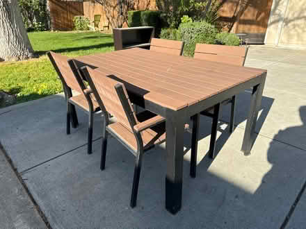 Photo of free IKEA patio dining set (East Cupertino) #1