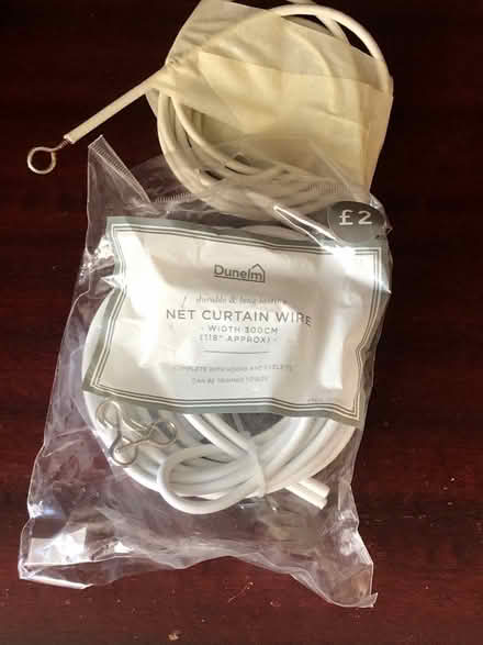 Photo of free Net curtain wire (Chelmsford CM1) #1