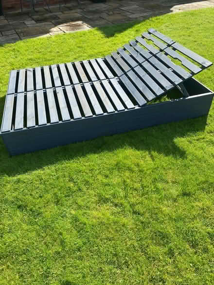 Photo of free Double wooden garden lounger (Gloucester) #2
