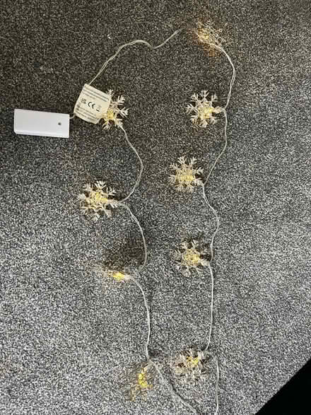 Photo of free Snowflake fairy lights (CV32 Leamington Spa) #1