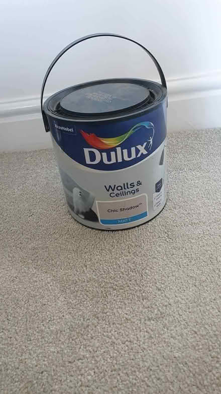 Photo of free Dulux Chic Shadow Matt Paint 2.5L (Glascote B77) #1