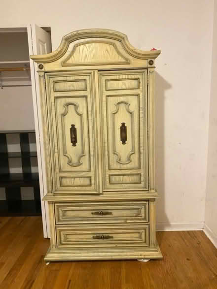 Photo of free Tall Heavy Armoire (1418 Grove Ave) #2