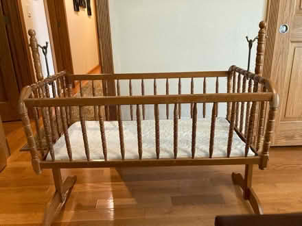 Photo of free Wooden cradle (Novato) #2