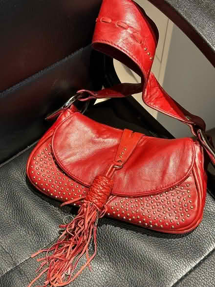Photo of free Boho style red shoulder bag (GL6 6) #1