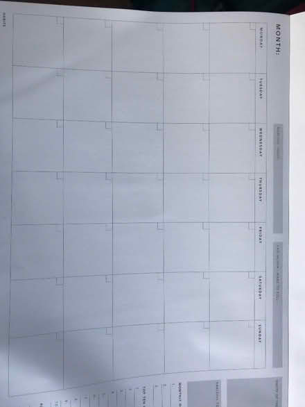 Photo of free Weekly planner (New England Quarter BN1) #1