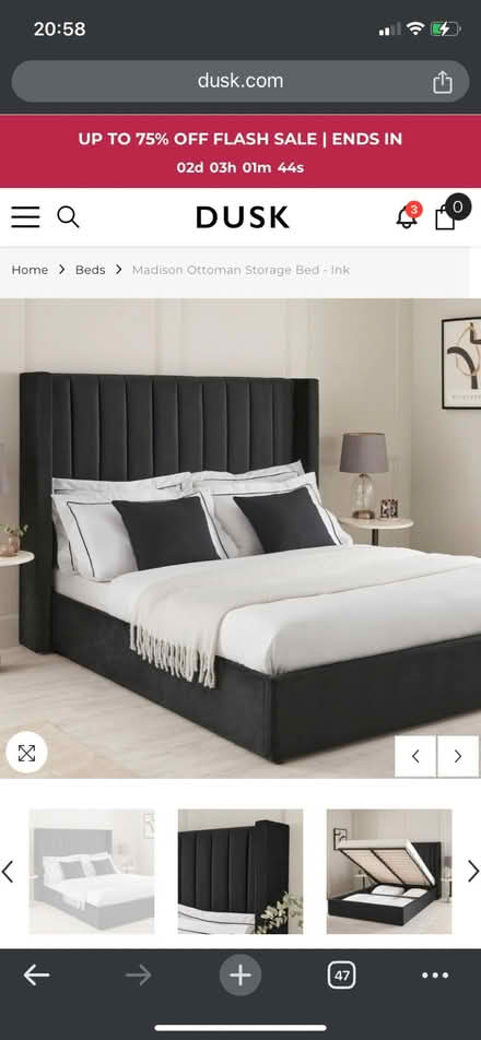 Photo of Mattress and bed (Great Northern Road DE22) #1