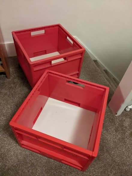 Photo of free Stacking storage boxes (Churchgate, Cheshunt) #2