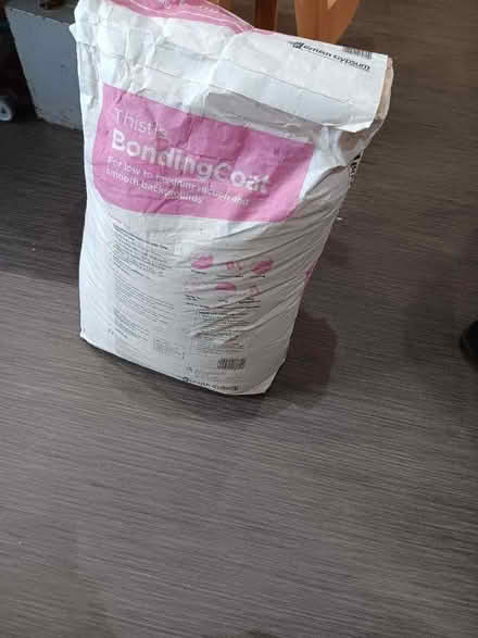 Photo of free 25 kg bag Bonding coat - Thistle (North Watford WD24) #1