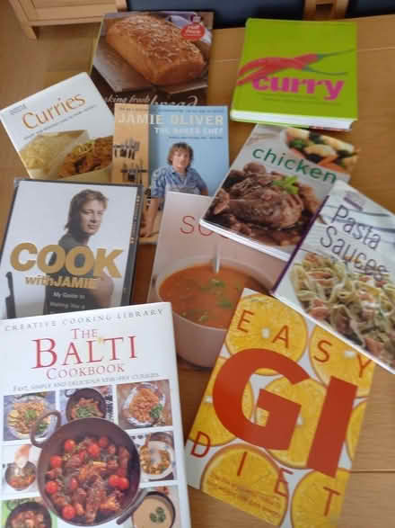 Photo of free assortment of cookery books (Barry CF62) #1