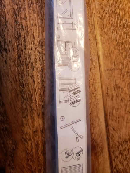 Photo of free Fold out, stick down blind (Outlane, HD3) #2