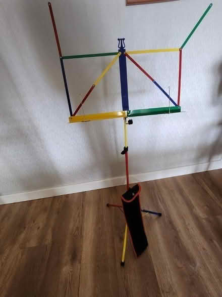 Photo of free Folding music stand with carry bag (Melksham SN12) #1