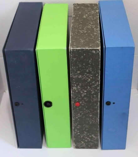 Photo of free Four box files (Weybridge KT13) #2