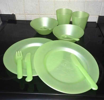 Photo of free Plastic camping dining set (for 2) (Roselands, Eastbourne, BN22) #1