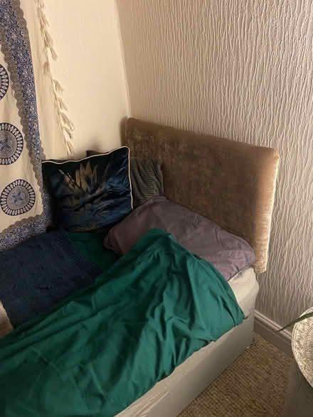 Photo of free Single grey divan base bed (Salendine nook) #2