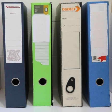 Photo of free Four box files (Weybridge KT13) #1
