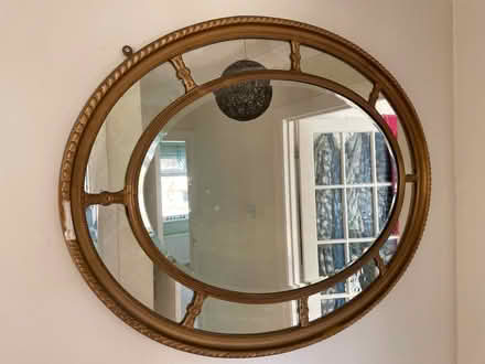 Photo of free Oval mirror (114cm x 82cm) (Haywards Heath) #1