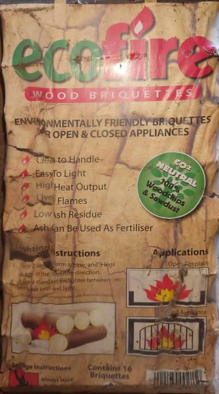 Photo of free Wooden briquettes (Inwood SY6) #2