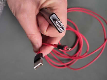 Photo of free IPhone to monitor cable (IP29 Horringer) #1