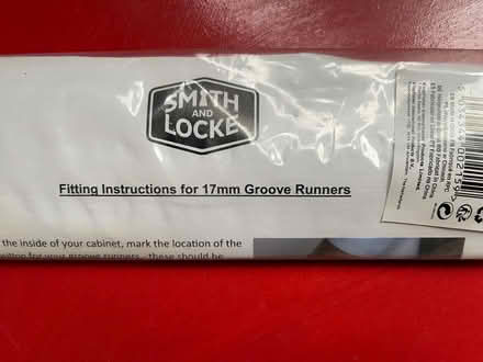 Photo of free 1 x Pack of 2, 310 mm Groove Drawer Runners (Chaddesden DE21) #2
